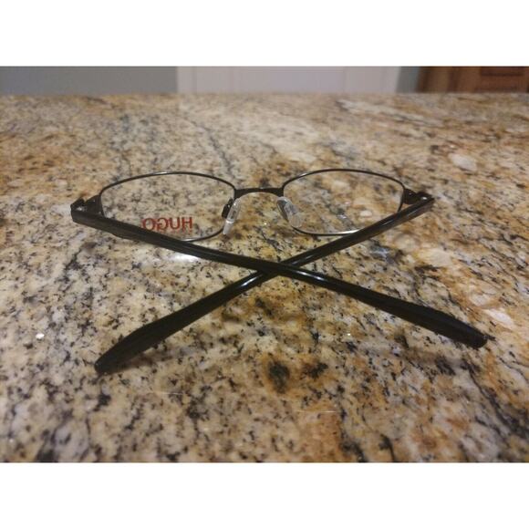 Hugo Boss Glasses Mod. Hg 15589 48 18 135 Eyeglasses Frame Black - Picture 8 of 9